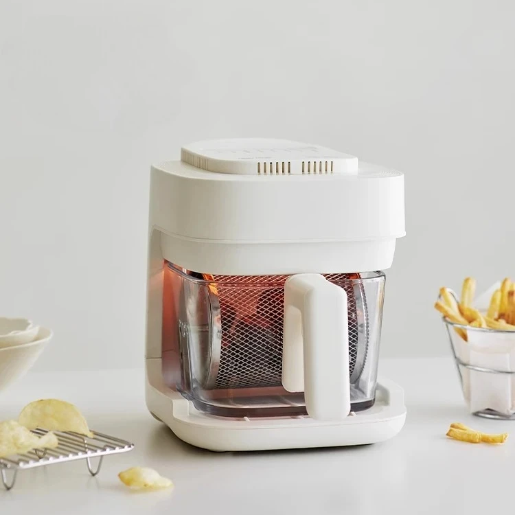 air fryer glass home visualization multi-function smart electric fryer