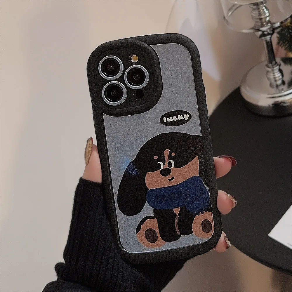 Cool Girl Phone Case For iPhone 11 Funda Silicone iPhone 13 14 15 12 Pro Max XR X XS 7 8 Plus 15pro 13pro Shockproof Cover Capa