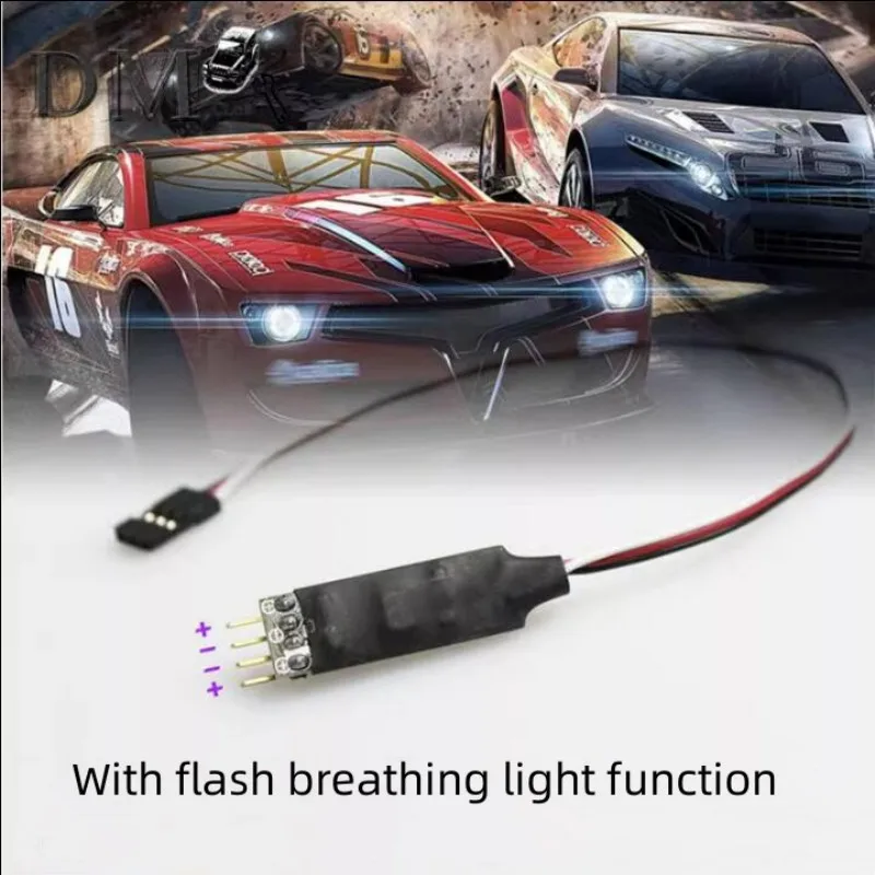 Model Remote Control Third Channel Switch Car Light Control Line With Strobe Breathing Function Simulation