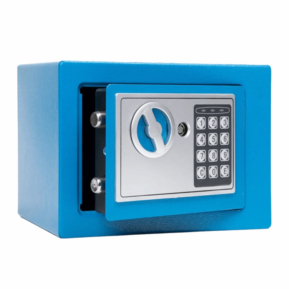 

Anti-Theft Piggy Bank Password Lock Compact Combination Lock Security Box with Coin Slot Key Lock Small Digital Safe Box