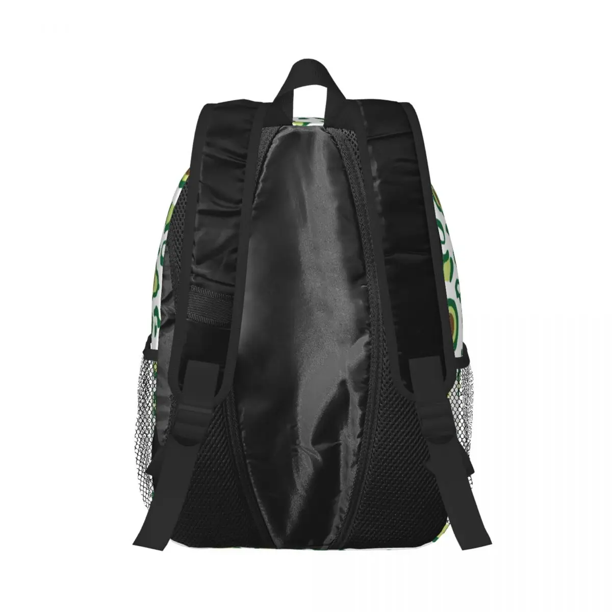 Green Avocado Leopard Pattern Backpack for Men Women College School Student Bookbag Fits 15 Inch Laptop Bags
