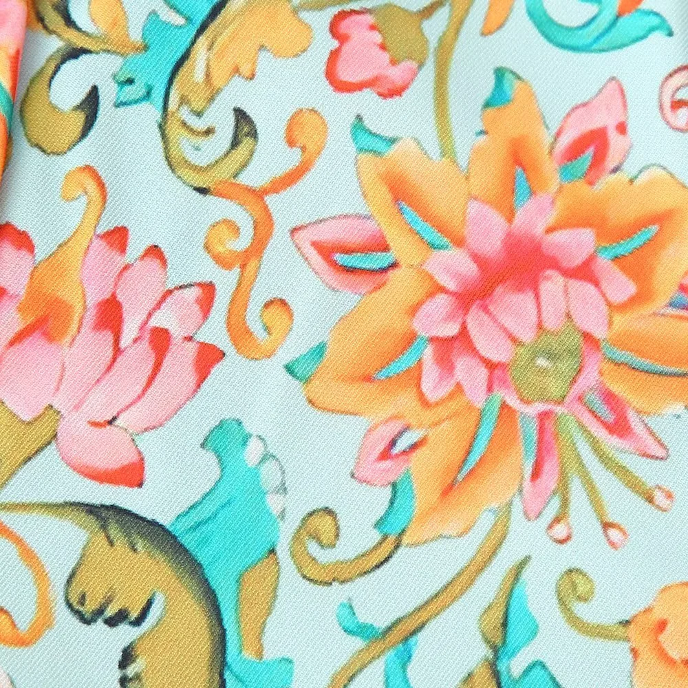 جاكيت نسائي جديد للخريف من القطن بتصميم دينيم مطبوع أنيق ولون جينز، معطف فضفاض من البوليستر للسيدات من JNLEAOG