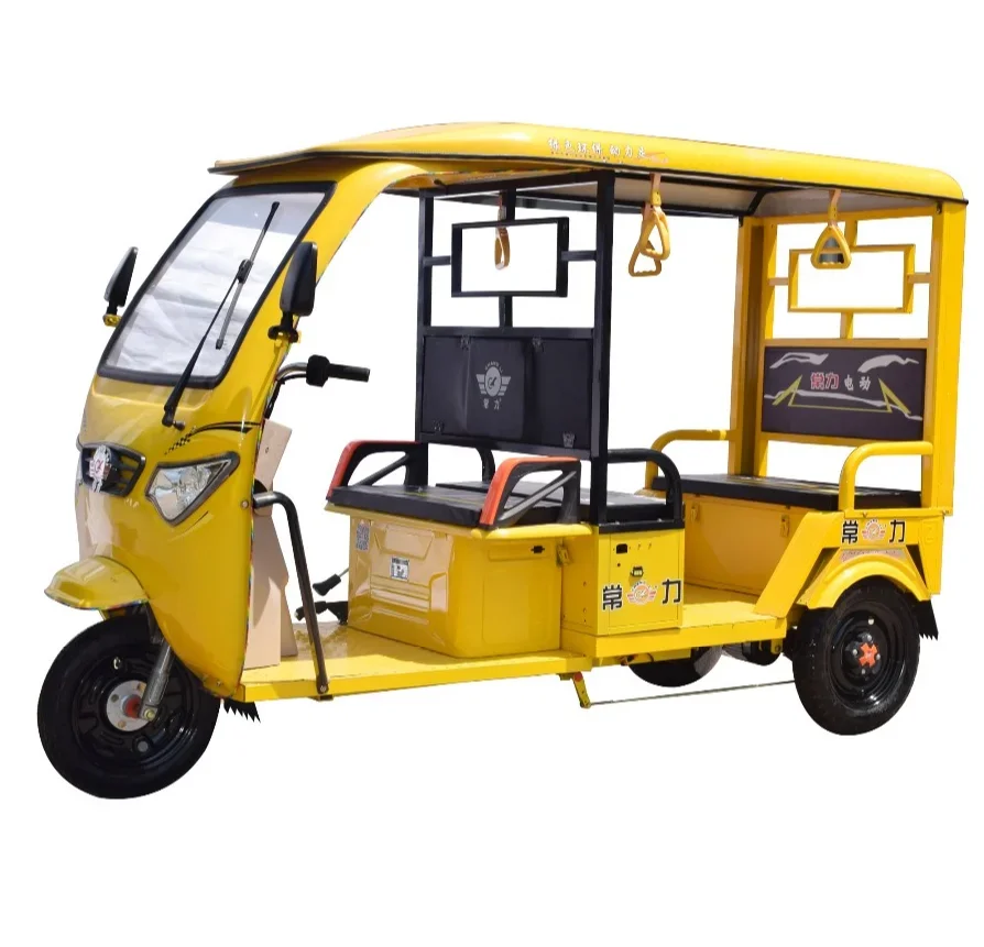 Tricycle électrique Bajaj pour adulte, pour passagers