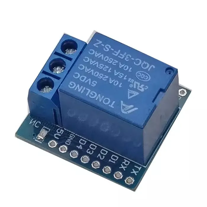 Placa de desenvolvimento para Wemos D1, Mini Escudo Relé, 1 Canal, Arduino, ESP8266, 1Set