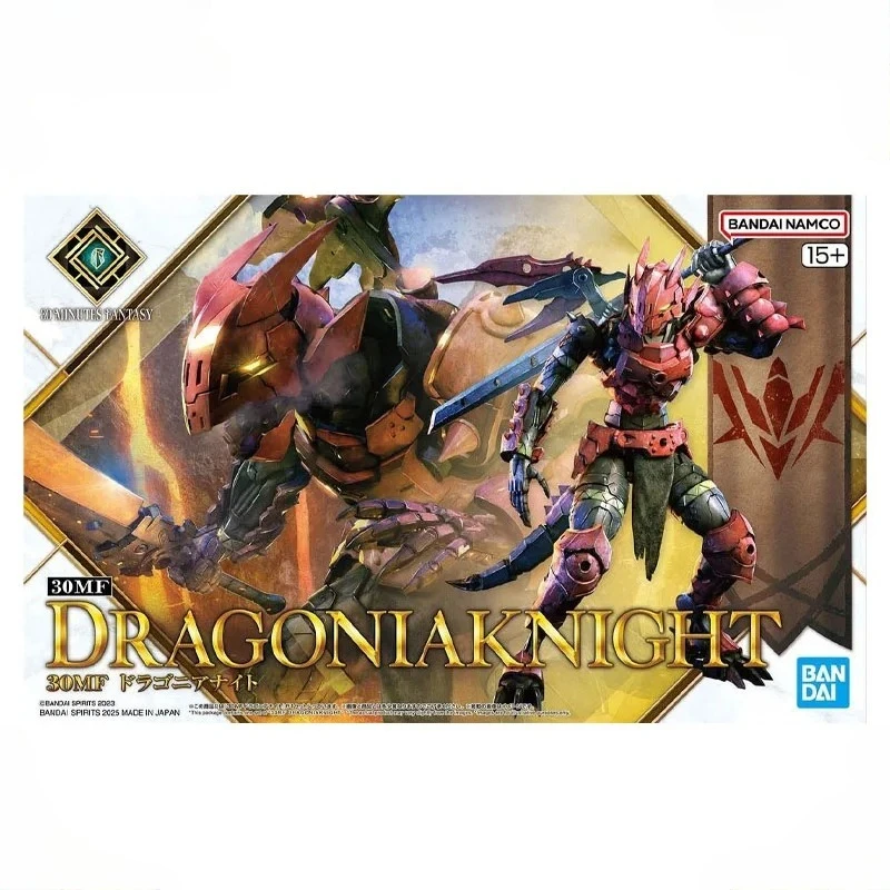 

В наличии Оригинальный конструктор Bandai 30 Minutes Fantasy Model Kit 30MF Dragoniaknight, коллекционная аниме-фигурка, сборная модель, игрушка, подарок