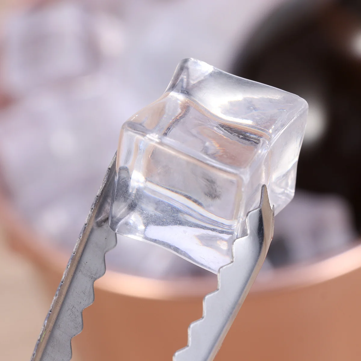 

1.25 Liter Ice Bucket with Tongs Heavy Duty Galvanized Metal for Restaurant Hotel Bar Cafe Portable Ice Container for Buffet