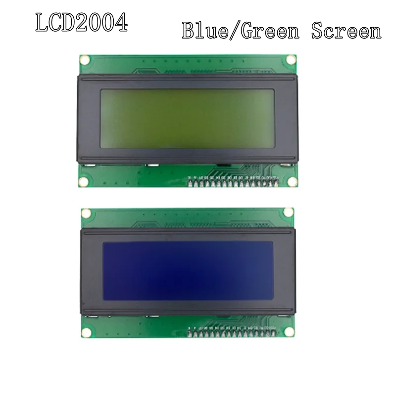 

LCD2004 + I2C LCD2004 20x4 2004A синий зеленый экран символов ЖК-дисплей IIC последовательный интерфейс модуль адаптера для Arduino