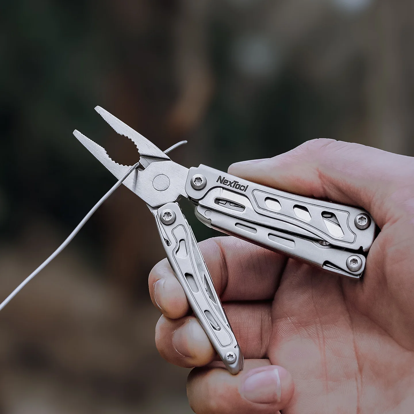 NexTool Mini Flagship F12 13 en 1, outil multifonction pliable EDC, tournevis, pinces, lime, règle, outils à main pour l'extérieur