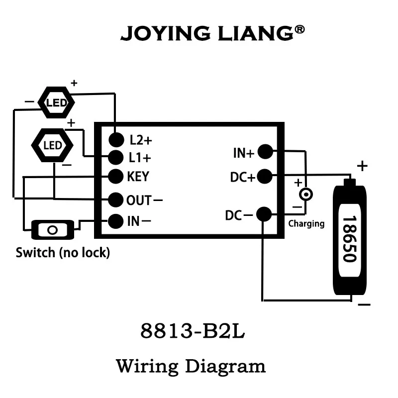 JYL-8813 T6 / U2 / L2 Glare Light Control Circuit Board Flashlight Driver Board 3 Function 5 Function Gear Electric Plate