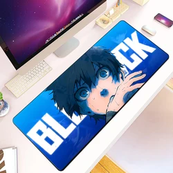 Blue Lock Japan Anime Mousepad Stampa HD Giocatori di computer Bordo di bloccaggio Tappetino per mouse antiscivolo XXL90x40cm Tastiera PC Tappetino da scrivania