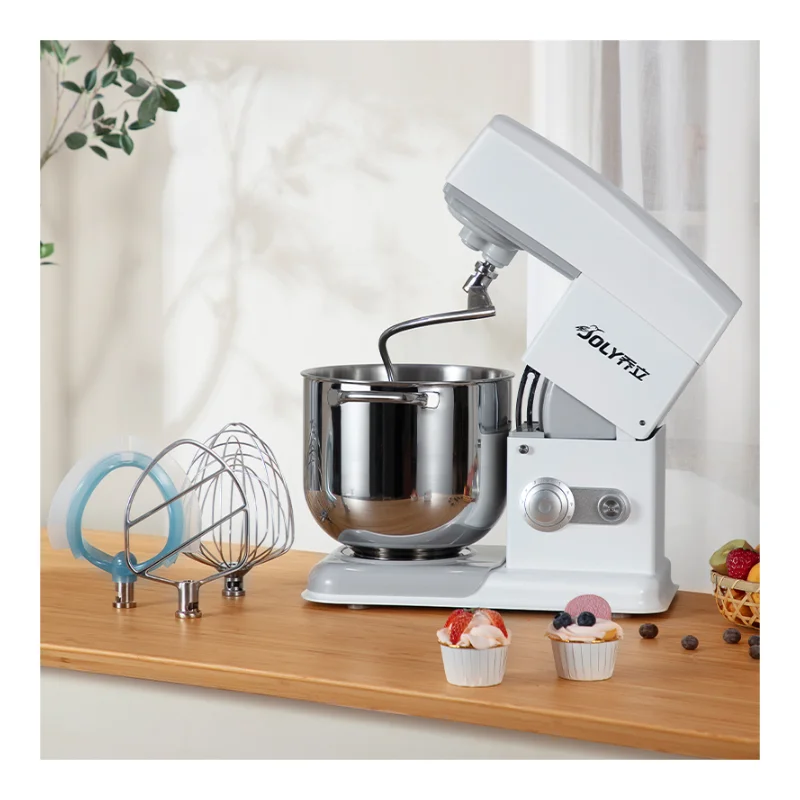 High Quality Hotel Joly 3 Ini 7qt 500w 11-speed Electric Food Stand Mixer With Stainless Steel Attachments