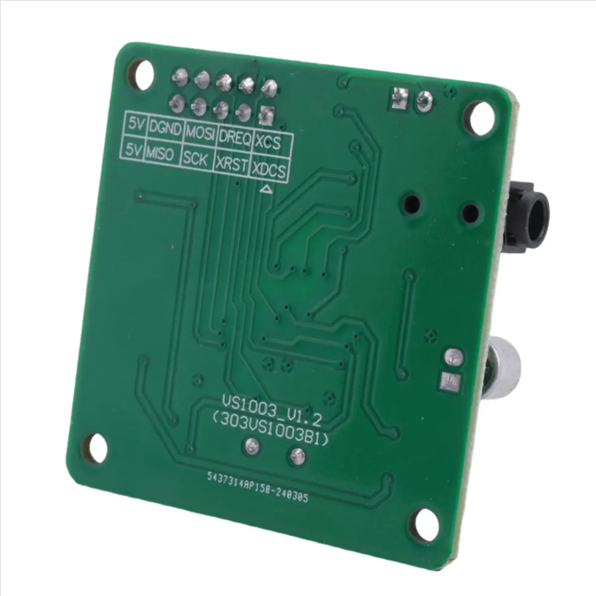 T28C VS1053 MP3 Module Development Board with On-Board Recording Function SPI Interface