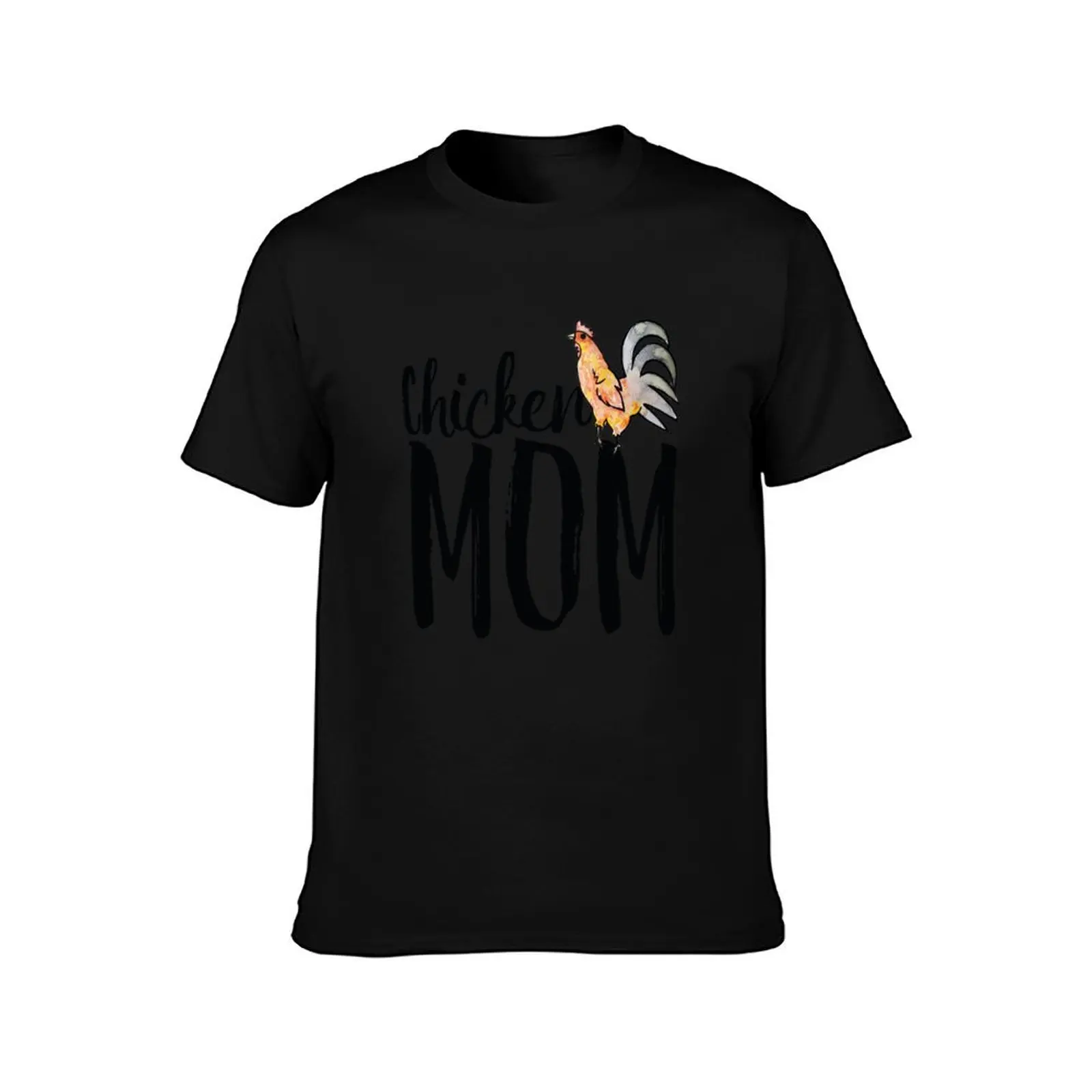 Chicken Mom T-Shirt t shirts for man graphic vintage man t shirts for men casual T-Shirt