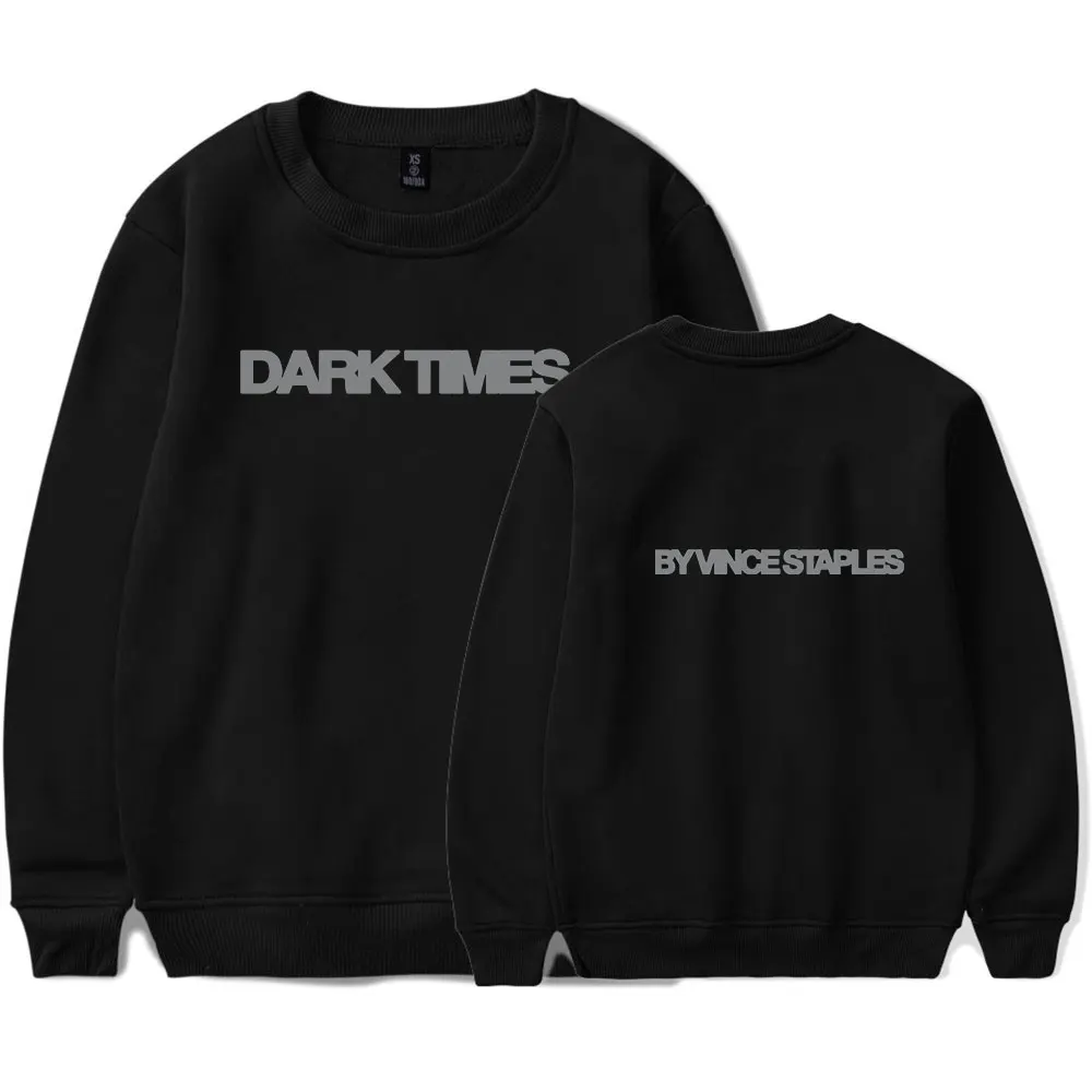 

Vince Staples Dark Times Crewneck Sweatshirts Women Men Long Sleeve Fashion Pullover Clothes