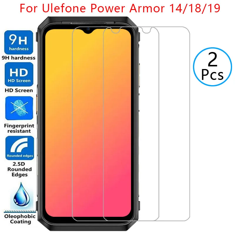screen protector for ulefone power armor 14 pro 18 18t ultra 19 19t protective tempered glass on armor14 armor18 armor19 t film