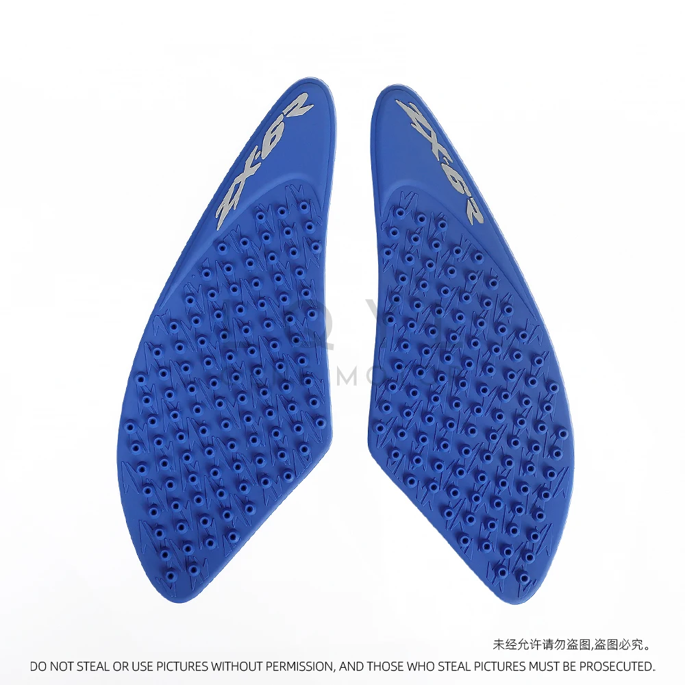 Motorcycle Sticker Anti slip Fuel Tank Pad 3M Side Gas Knee Grip For Kawasaki ZX-6R 2007-2008 ZX6R 2007 2008 ZX 6R 07 08