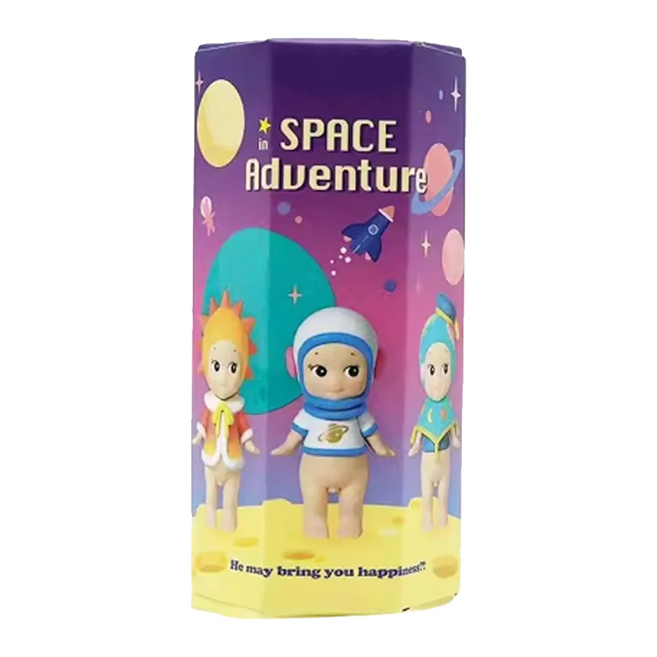 Space Adventure Series Blind Box – 6 Arten von Sammelfiguren, niedliche Mini-Engelspuppen für die Desktop-Dekoration, Otaku Col