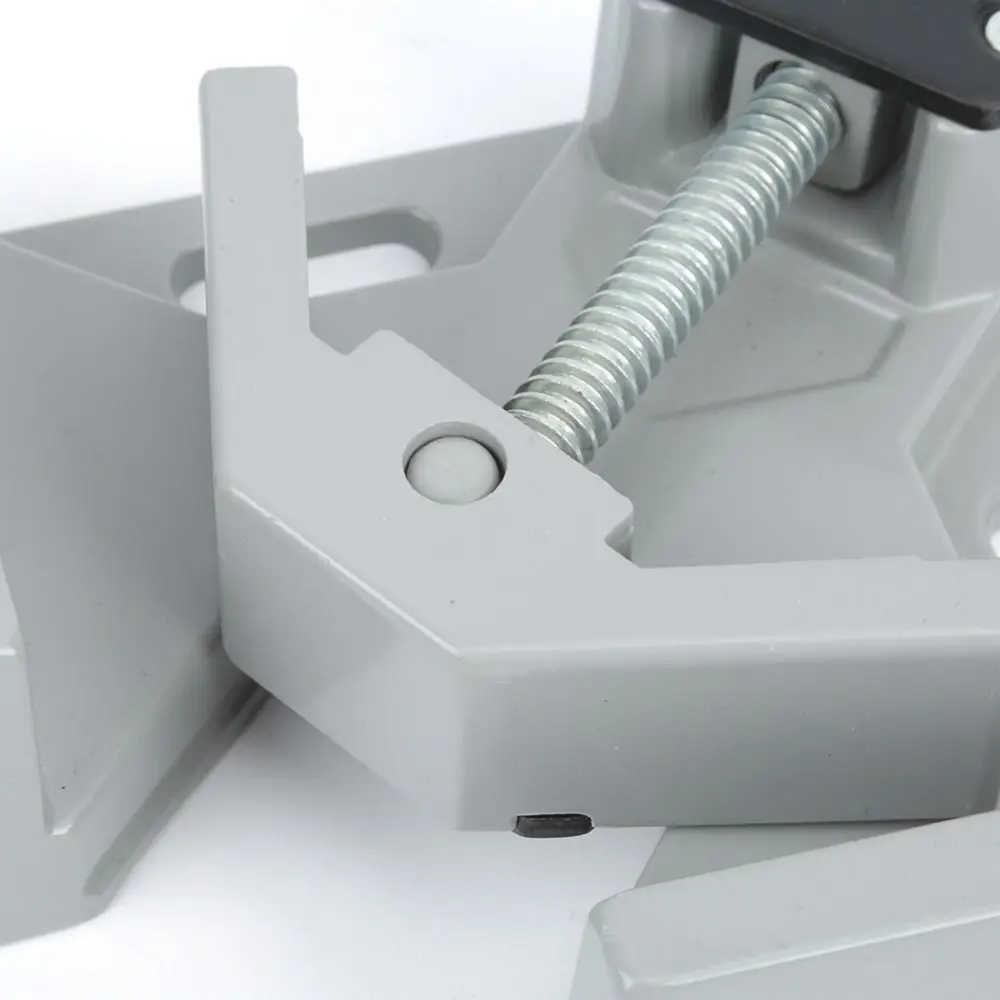 Heavy Aluminum Alloy Corner Clamp High Hardness Adjustable Single Handle Clamp Anti-Skid Right Angle Clamp Welding