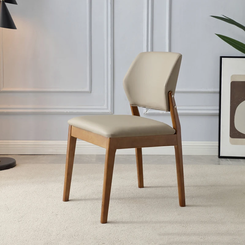 

Restaurant Taupe Dining Chairs Wooden Classic Comfortable Cheap Dining Chairs Modern Nordic Sillas De Comedor Home Furniture