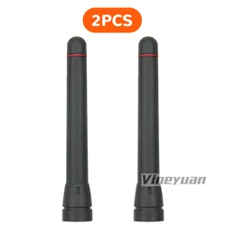 2PCS VHF Antenna 136-174mhz for ICOM IC-F3 F11 F14 F15 F16 F33 F34 F70 IC-F3000 F3010 F3018 F3029 Two Way Radio