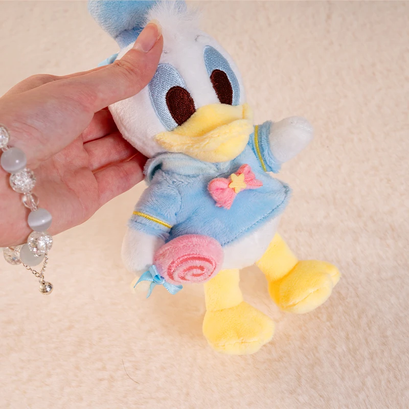 Disney Donald Duck Small Pendant Plush Toys Cartoon & Cute Anime Doll keyring Children\'s Toy Backpack Pendant Birthday Gifts