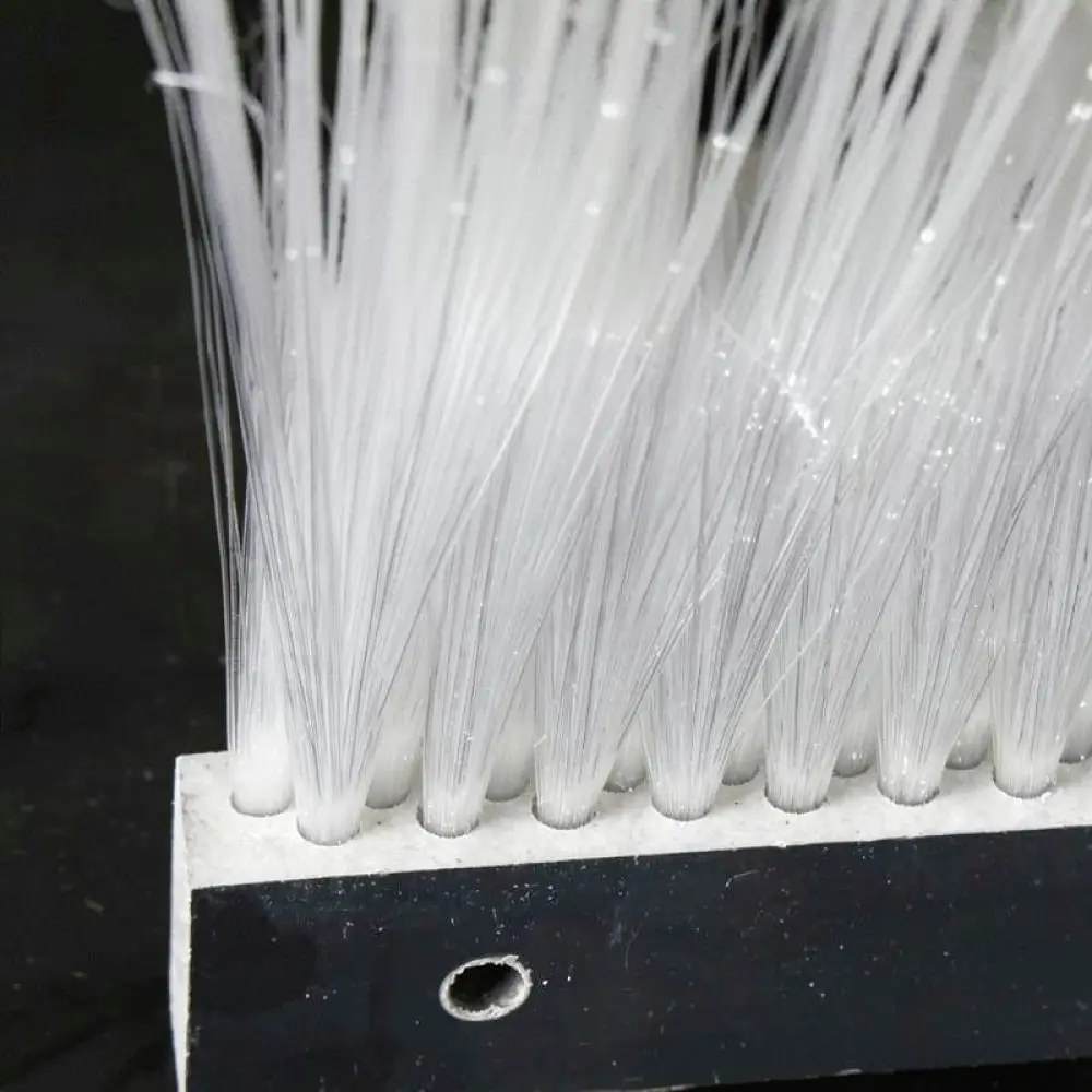 Woodworking Equipment Cleaning Accessory Edge Banding Machine Dust Brush Durable PP Strip For Professional Carpentry