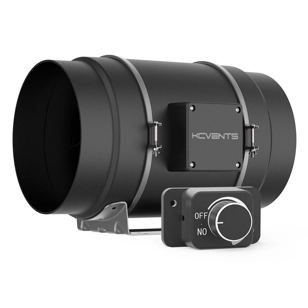 

HVAC High Airflow AC Inline Duct Booster Fan for Craw Space