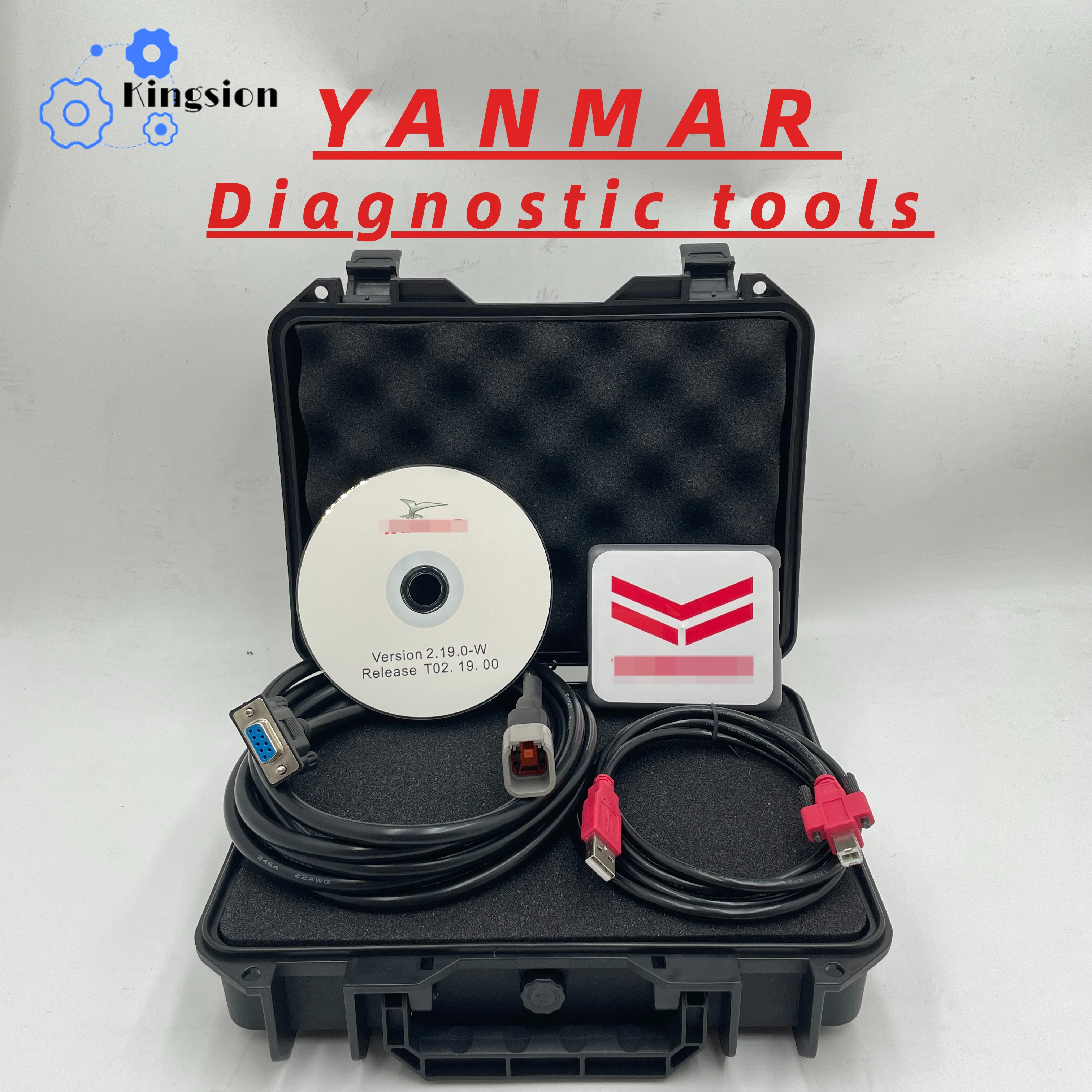 For Yanmar Diagnostic tool 1RF022-25003 CS9703000000 Detector Engine Yacht Excavator Boat Diagnostic Service scanner Tool