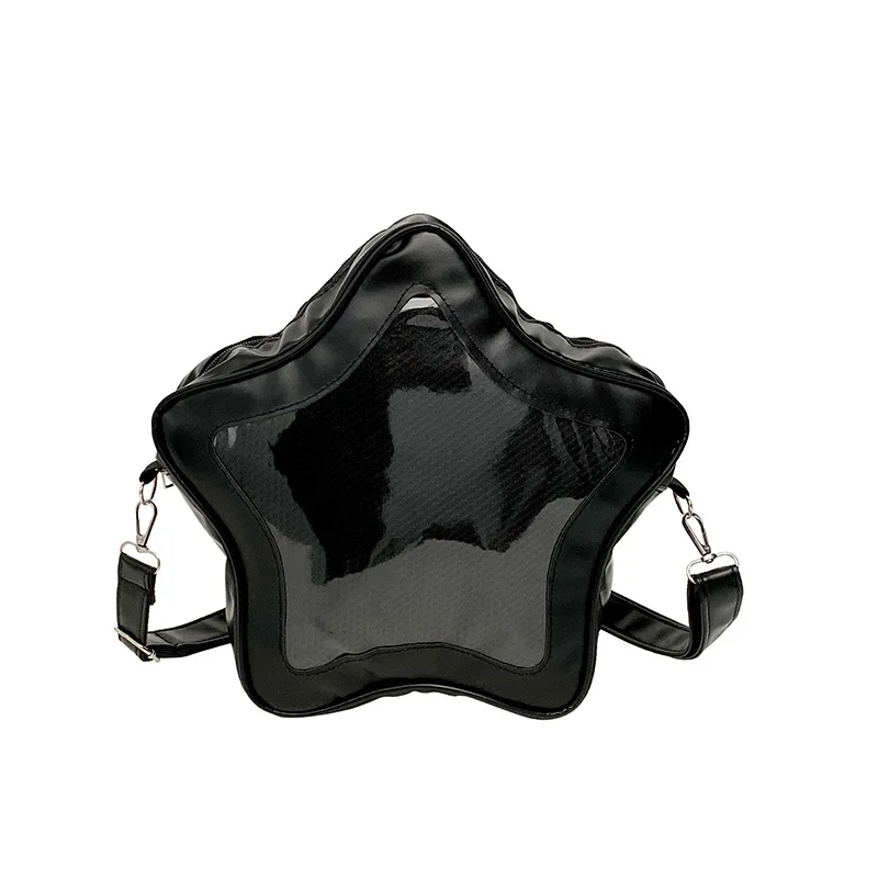 Kawaii Crossbody محفظة النمط الياباني الحد الأدنى لطيف حقيبة كتف جمالية للطلاب الشارع موضة Ita حقائب حقائب اليد bolso #1