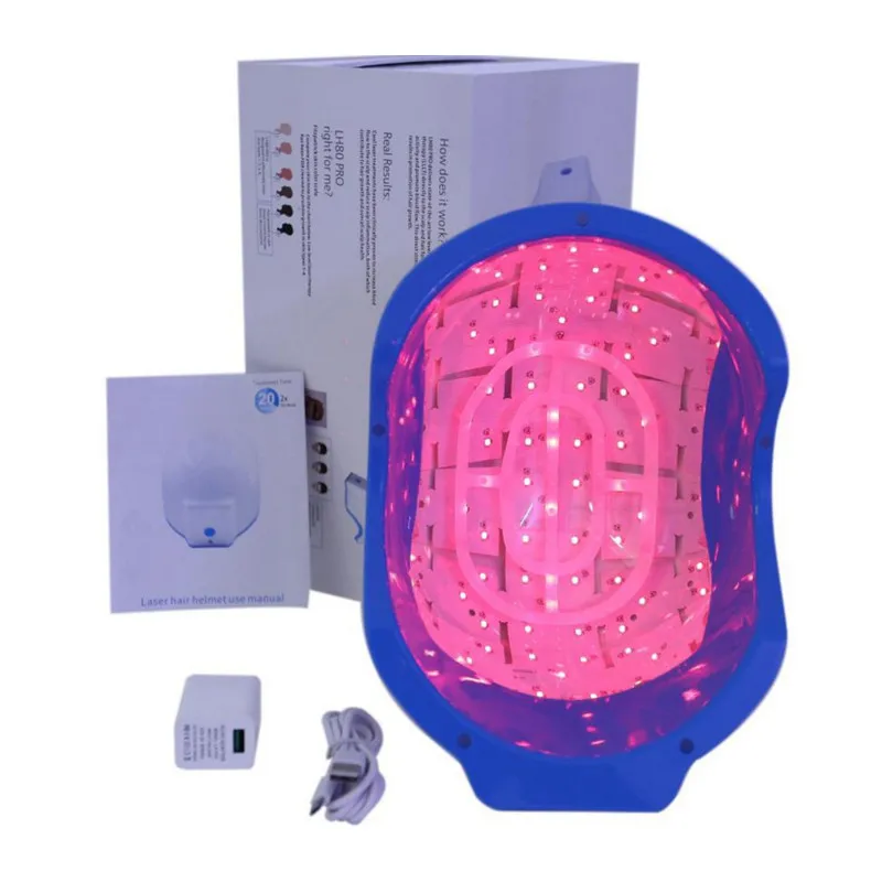 678 nm Low level laser hair loss laser equipment laser hair transplant helmet