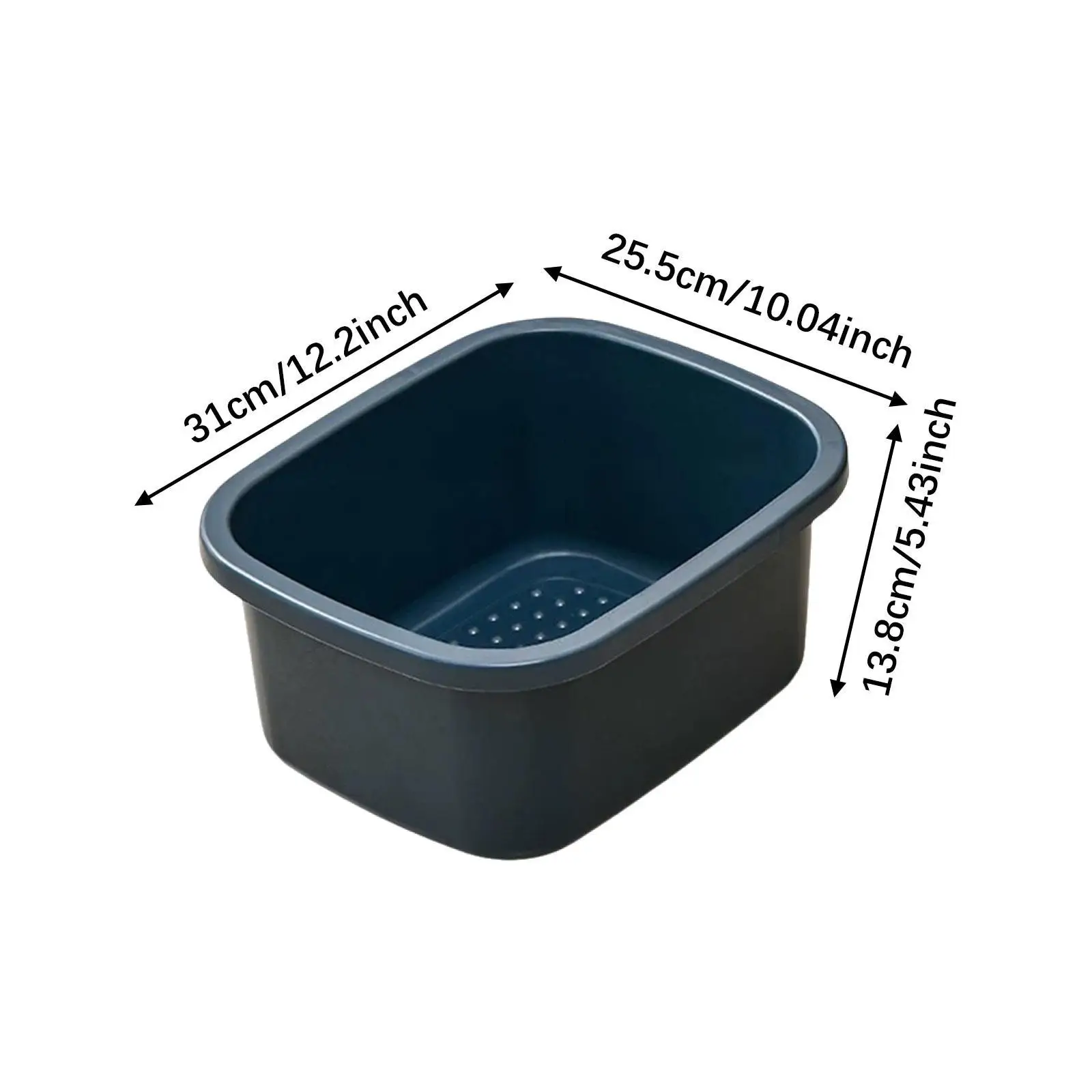 Ванна для ног Прочная чаша для педикюра Легкая многофункциональная портативная ванна для ног для замачивания для педикюра SPA Ванна для замачивания ног