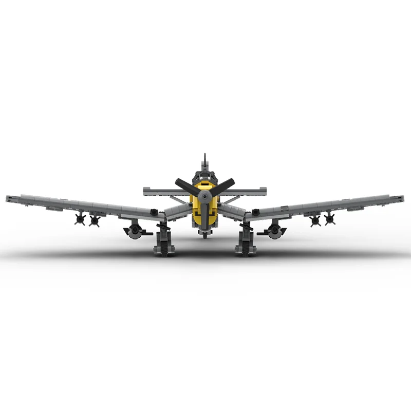 639 قطعة MOC Junkersed Ju-87 Stuka B-2 الكلاسيكية الحرب العالمية الثانية منفذها طائرة نموذج لتقوم بها بنفسك نموذج اللبنات عيد ميلاد اللعب هدية