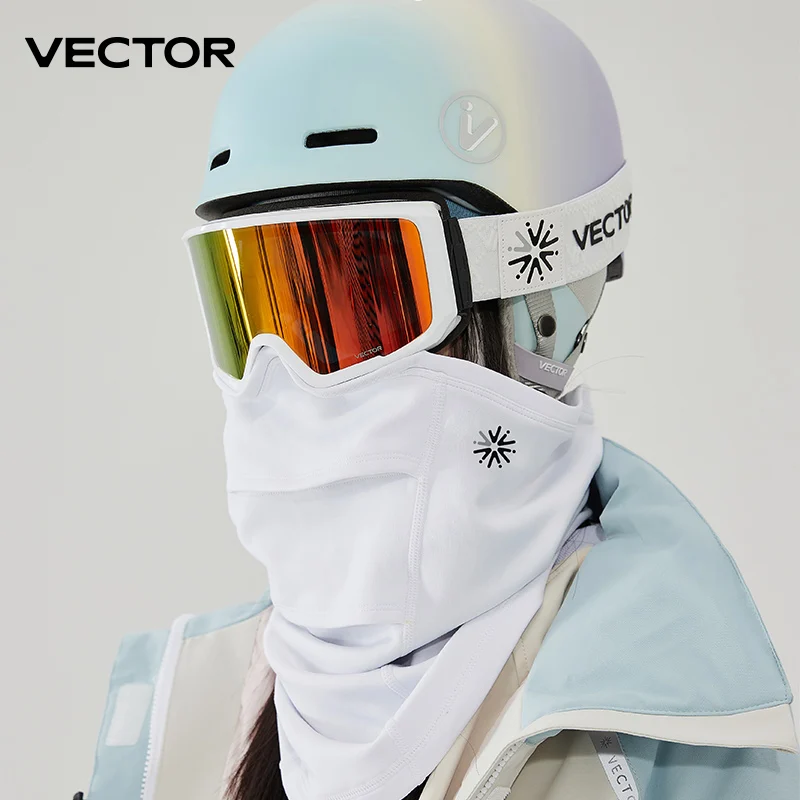 VECTOR Double Layer Magnetic Ski Glasses UV400 Protection Anti Fog Snowboard Goggles for Men&Women Impact Resistance with Mask