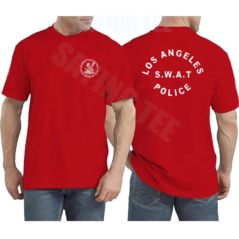 SWAT-Abteilung TV-Serie SECURITY INVESTIGATION T-Shirt Herrenmode Weiche Baumwoll-T-Shirts Persönlichkeits-Streetwear Kleidung Tee – Detail 7