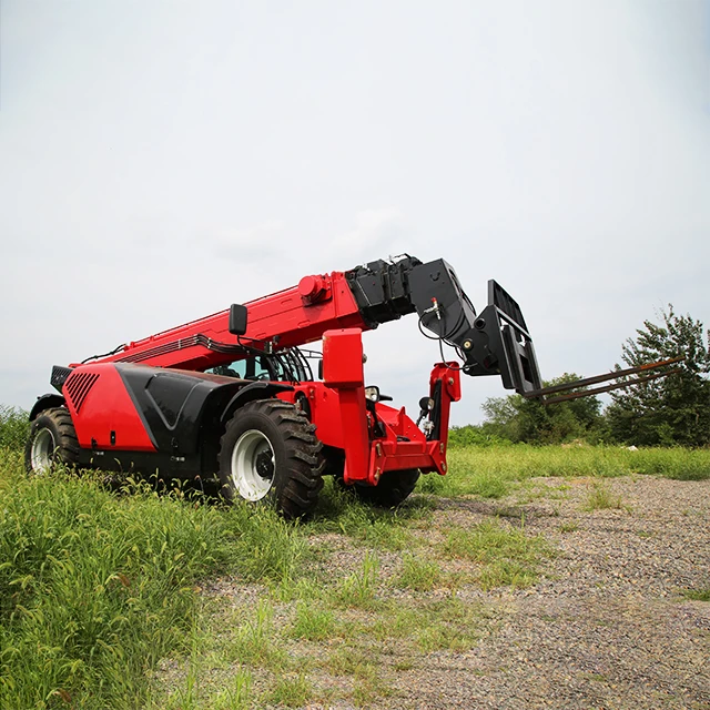 

Multi Function Telescopic Handler 3.5 Ton Diesel Forklift 17m Lifting Height All Terrain Boom Loader for Warehouse Farm