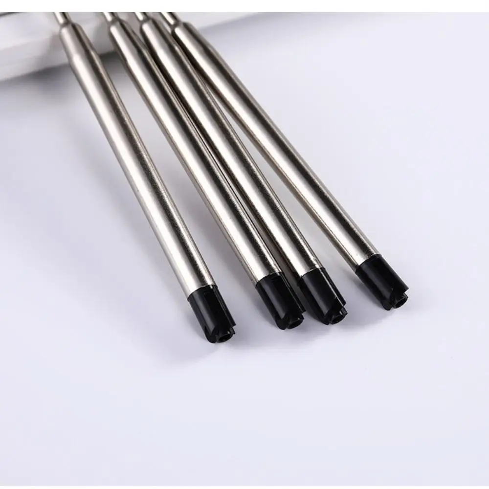 

Прочная металлическая шариковая ручка, подарок для деловых студентов, пишущие инструменты с синими/черными чернилами, сменный пресс, гелевая ручка, подарок студентам