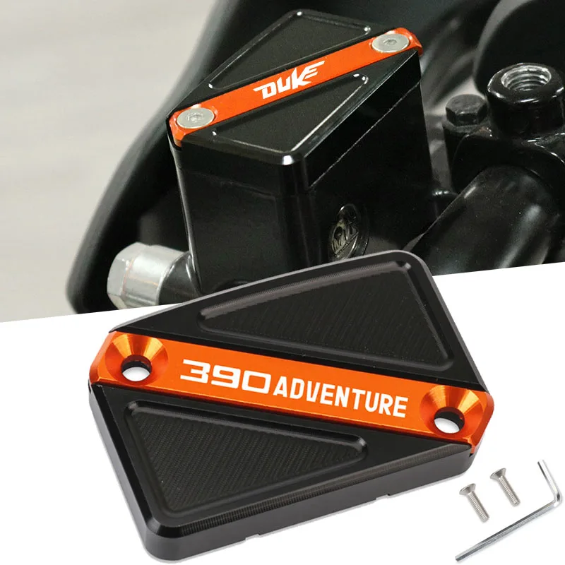 

Для 390 Adventure 390ADV 390 ADV 2020-2024 2023 2022 мотоциклетный передний бачок тормозной жидкости, крышка масляной чашки, крышка главного цилиндра