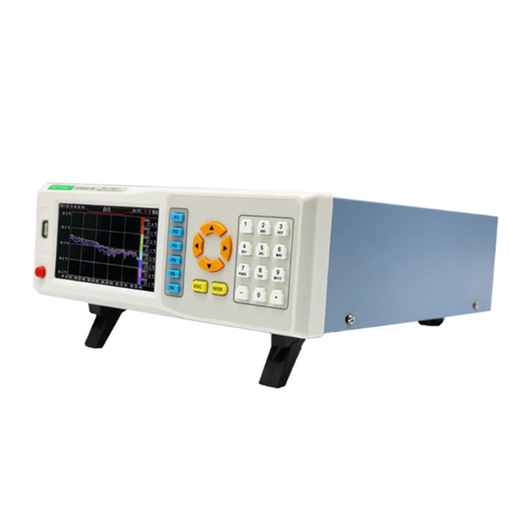 ET3916-08 Gravador de temperatura digital, 8 canais,-200 °C ~ 1372 °C, Data Logger industrial, suporta termopares KJETNSRB