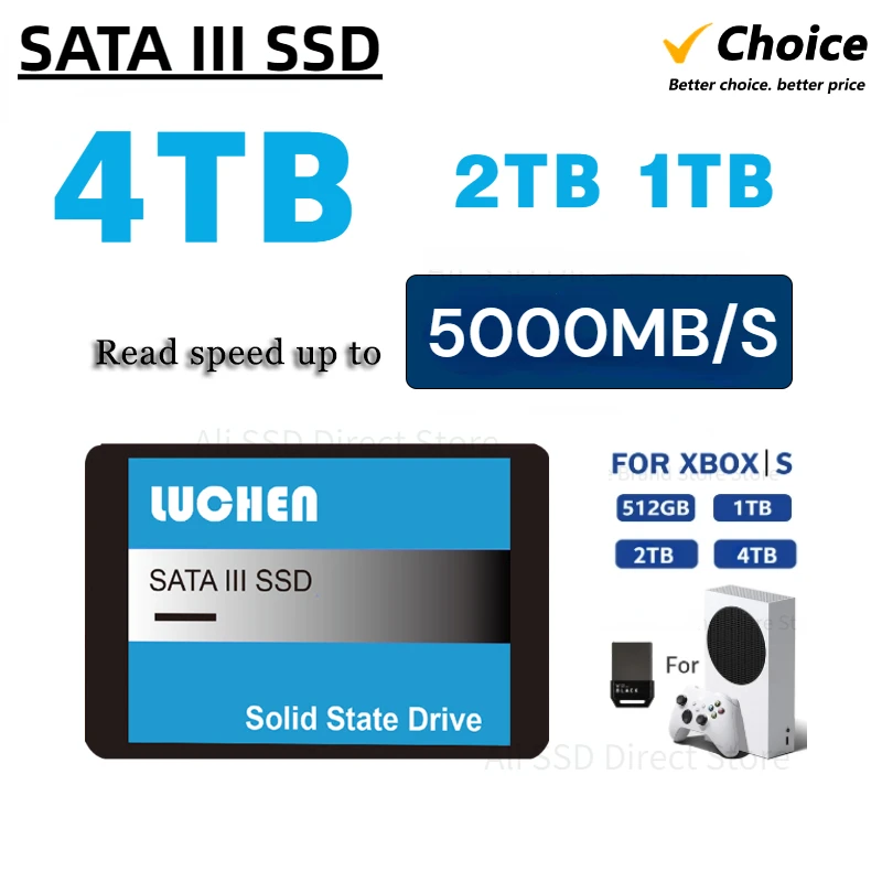 

Factory Direct Sale SSD 2.5 mSATA 256gb 512GB For Laptop SATA III SSD 1TB 2TB For Computer Internal PS5 Solid State hard Drives