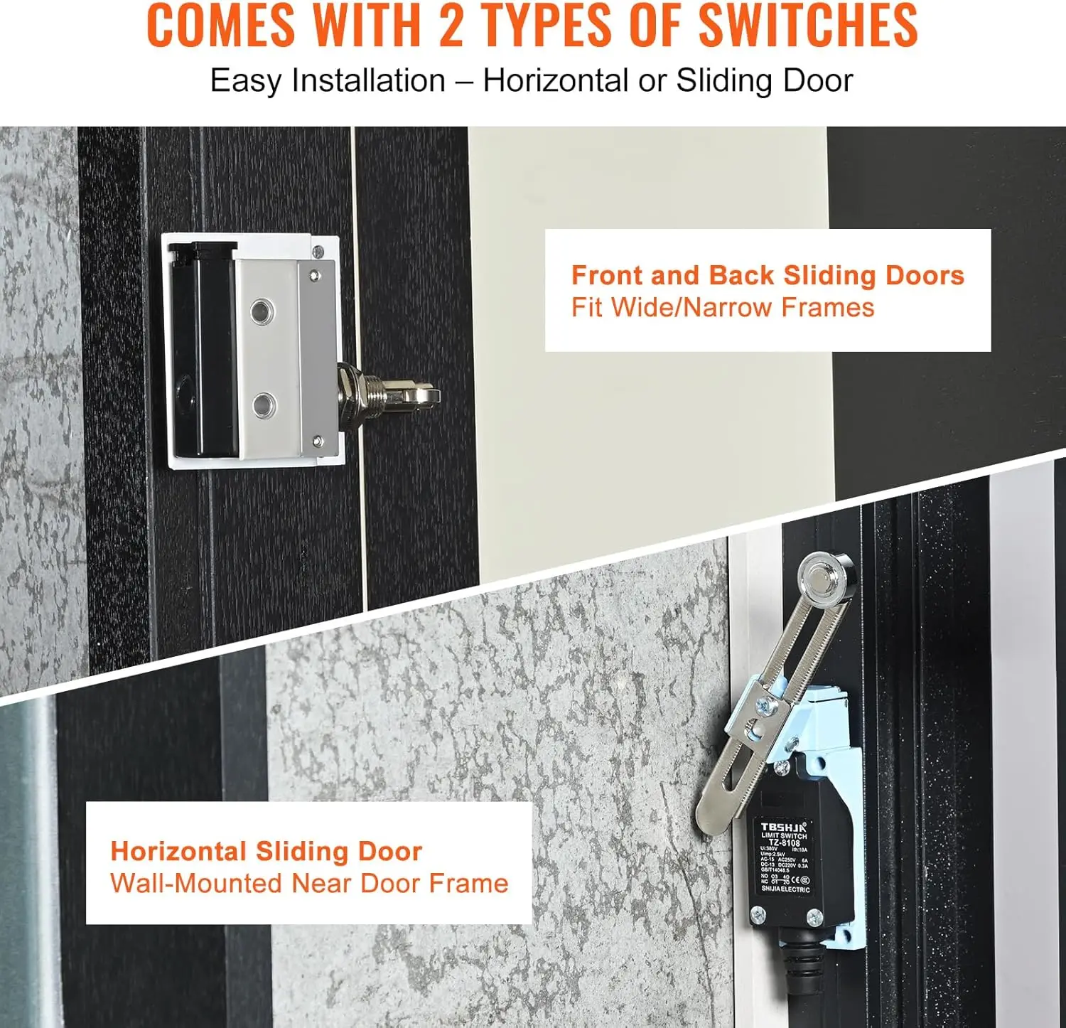 ستارة هوائية داخلية تجارية مقاس 48 بوصة قوة فائقة 2 سرعات 1200CFM، ستائر هوائية مثبتة على الحائط للأبواب، مروحة داخلية فوق الباب مع