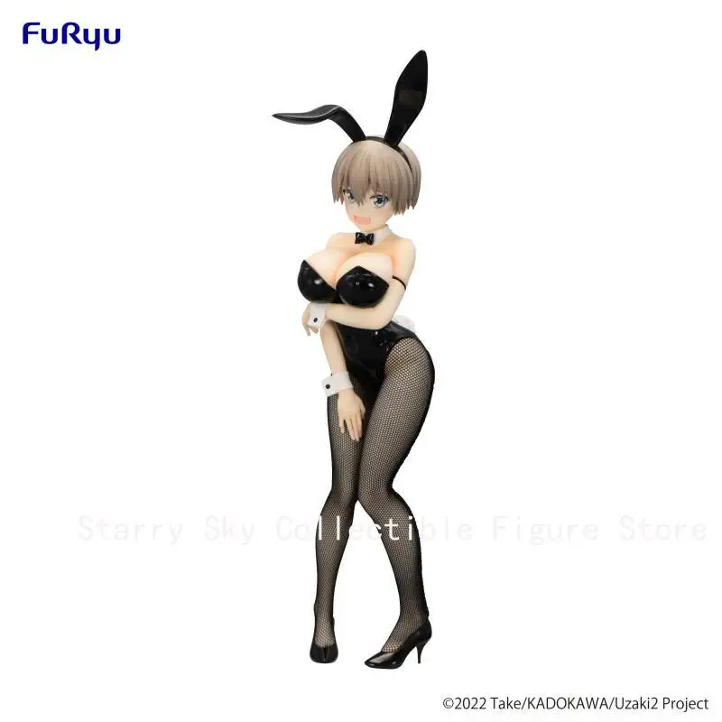 

Genuine Furyu Uzaki-Chan Wants To Hang Out! Bicute Bunnies Figure Yuzuki Hana Original Anime Figure Model Collector Figurine Toy