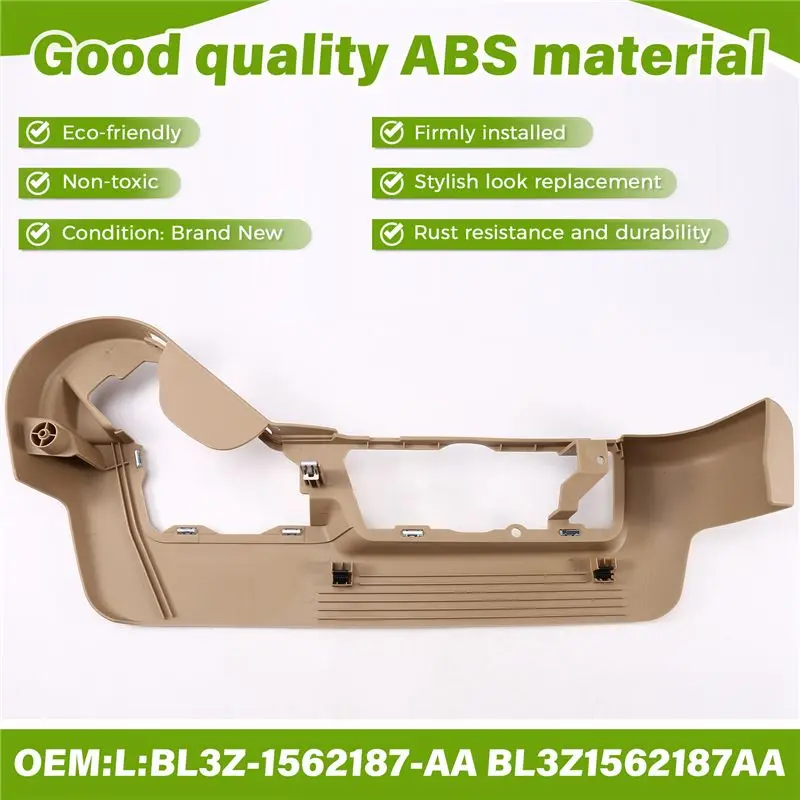 For Ford F-150 Lincoln Mark LT 11-14 Front Seat Outer Cover Seat Outer Guard L:BL3Z-1562187-AA BL3Z1562187AA-Y79A