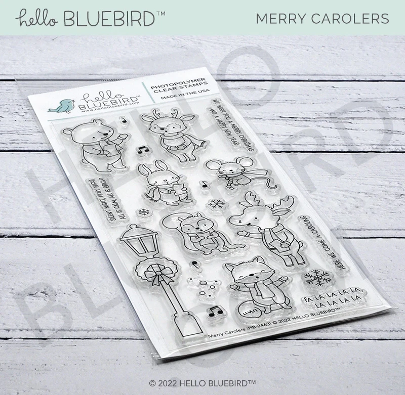 Merry Carolers Metal Cutting Dies and stamp for DIY Scrapbooking Album Decorative Crafts Embossing Paper Cards Making