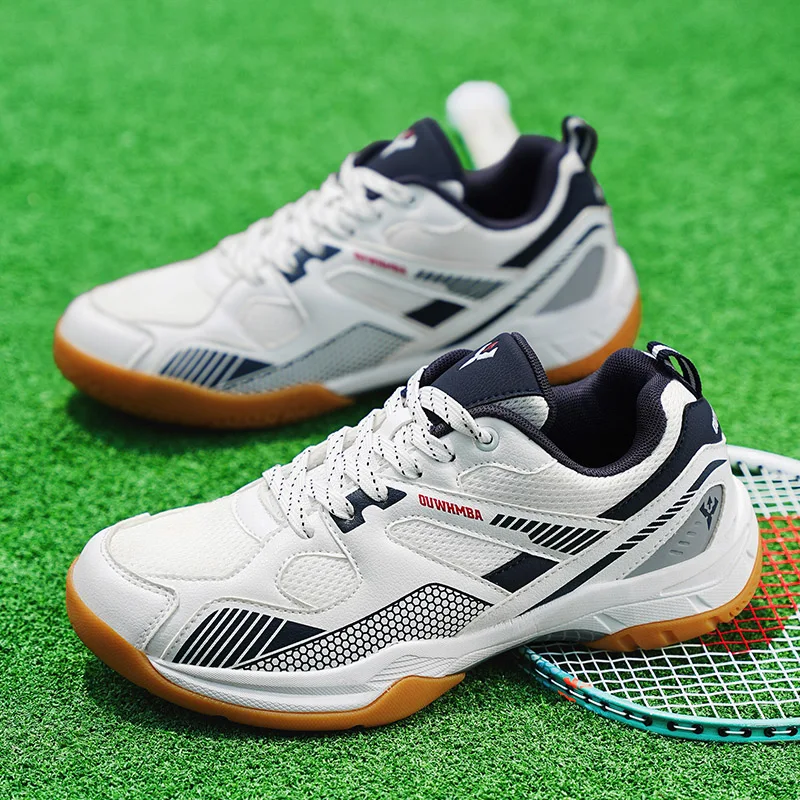 New Men's Volleyball Shoes Outdoor Fitness Badminton Sports Shoes Mesh Breathable Tennis Shoes Indoor Sport Training Sneakers