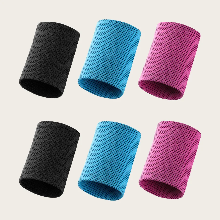 

3 Pairs of Mesh Breathable Sports Wrist Guards