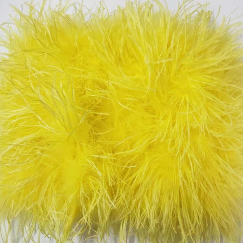 Neuestes Design, stilvolles 100 % Straußenhaar, Ärmellänge 55 cm, mehrfarbig, maßgeschneidert, für Mode, Club und Party, Bankett, vielseitig – Detail 29