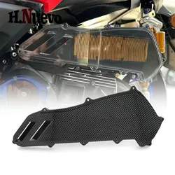 XMAX Motorcycle Accessories Engine Air Filter Cover PVC Transparent Smoke Guard For Yamaha Xmax300 2017-2024