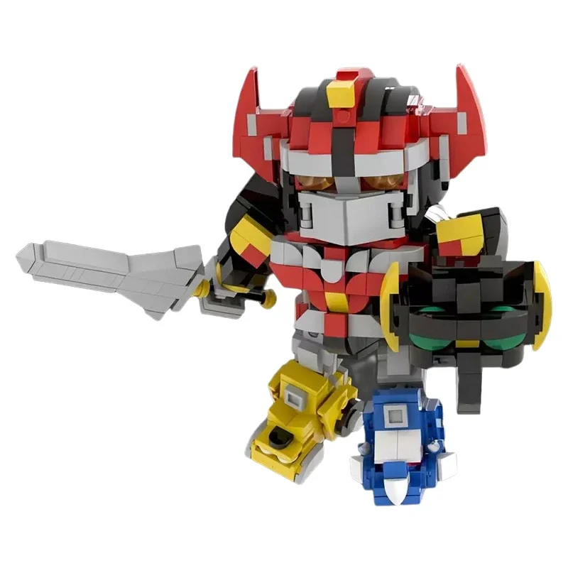 Morphin Deformation Mecha Rangered Bricks MOC Powered Dinosaur Team Robot Figure Building Blocks Kit For Megazord Kid Toys Gift