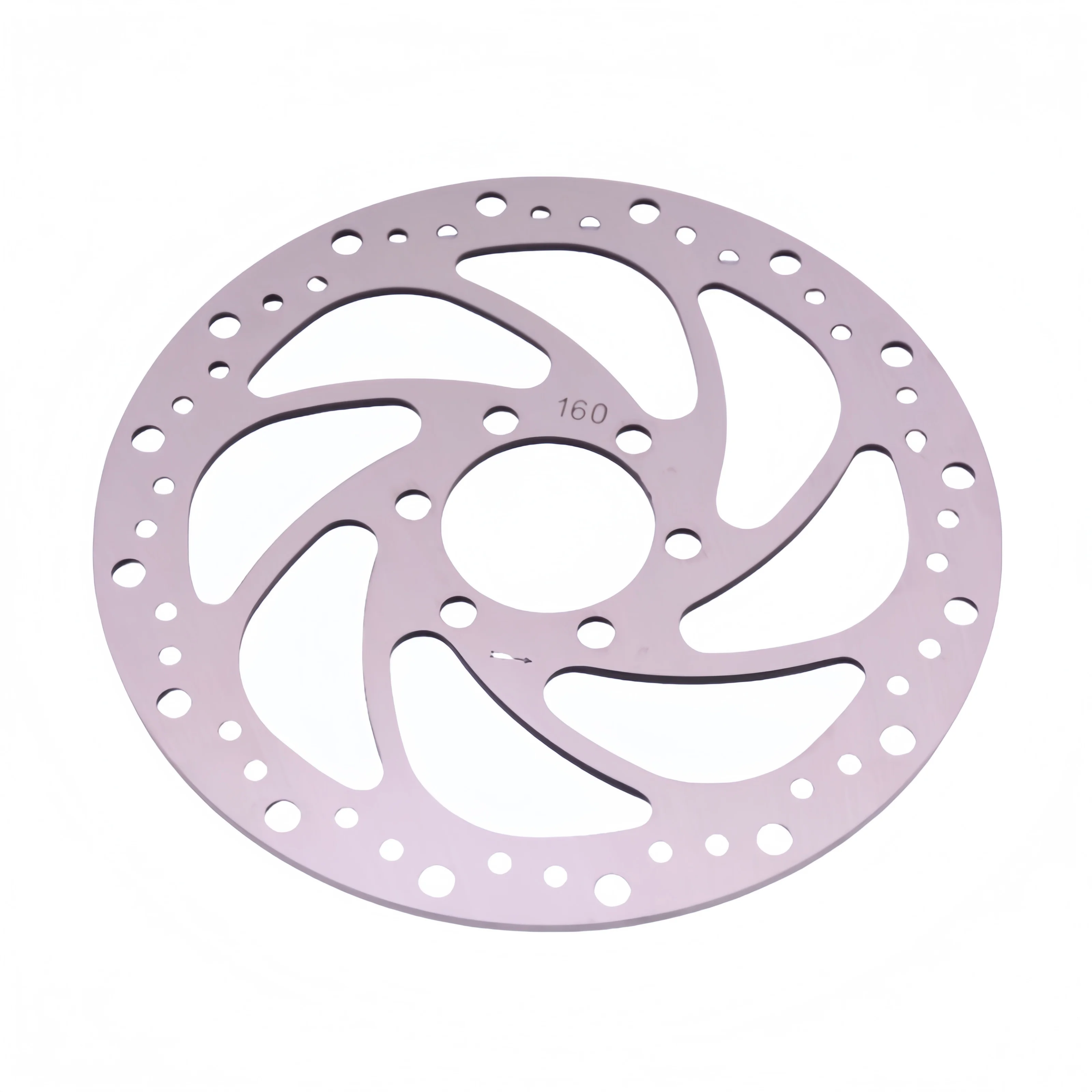 دوار فرامل الدراجة الإلكترونية، قطر تركيب راحة 48 مم، قطر 160 مم، سمك 2.8 مم، فرامل قرصية للدراجة الكهربائية #4