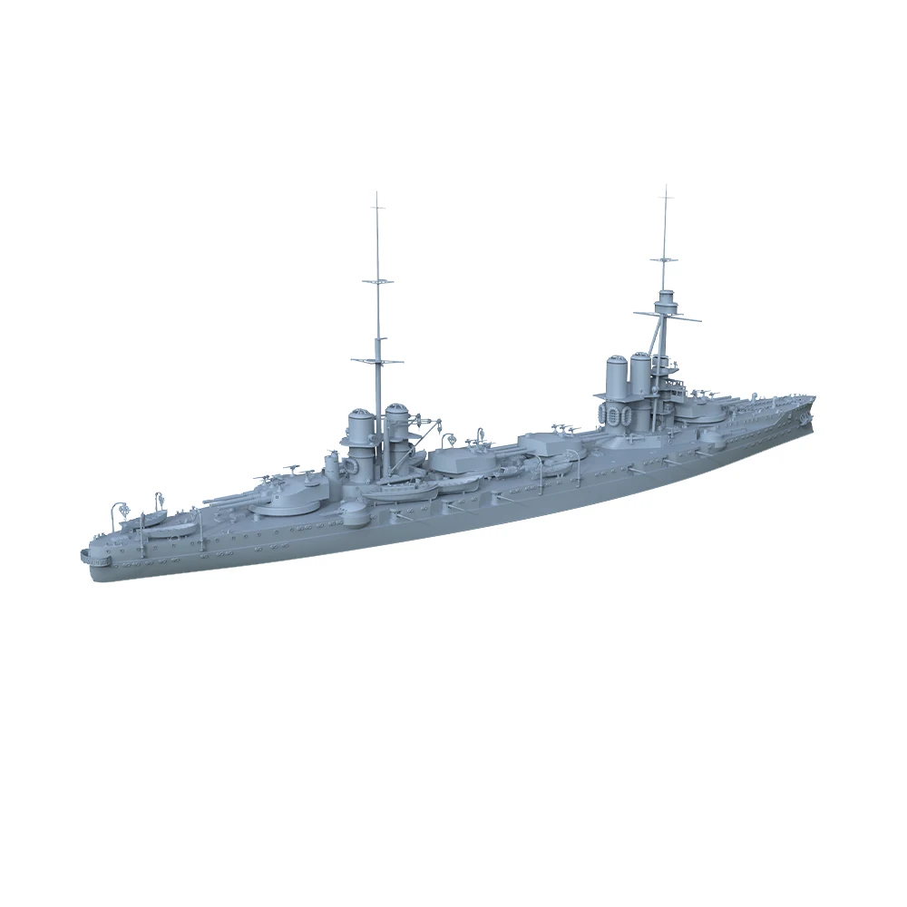 SSMODEL 1/1250 1/1000 Military Model Kit Italy Dante Alighieri Battleship 1923